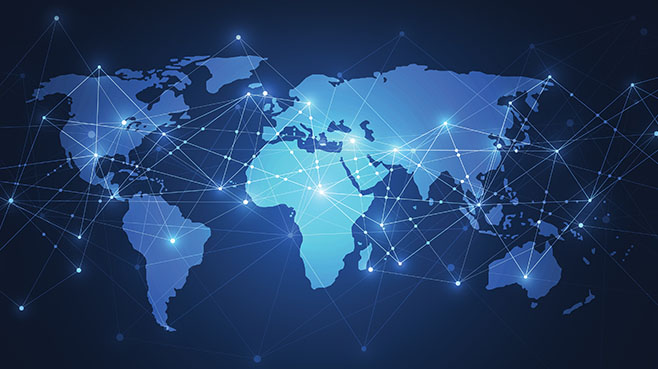 world map tech