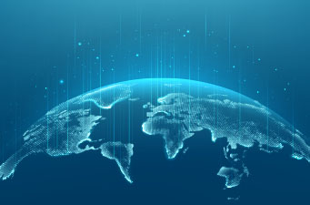 Stylized Image of the World
